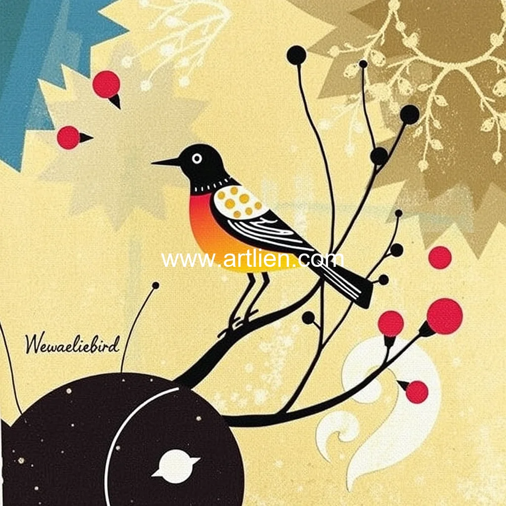 Artistic representation for T A Trader of the Week : Weaverbird Workshop in Ilkley Bradford Telegraph and Argus