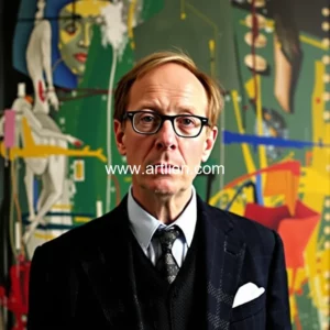 Artistic representation for Andrew marr exposes art world's pretentious pretensions: