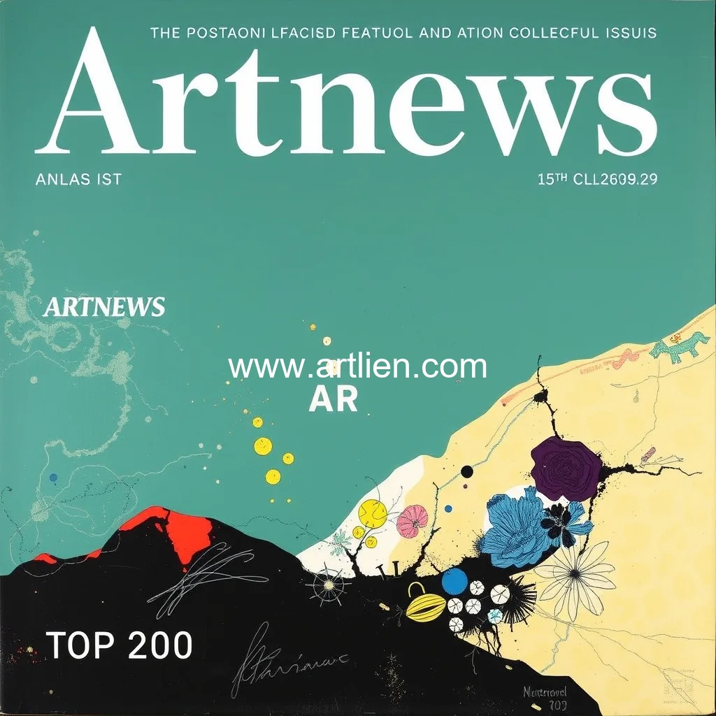 Artistic representation for Artnews unveils iconic 35th edition of top 200 collectors issue: a cele