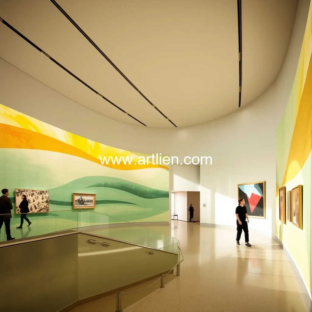 Artistic representation for Krannert art museum: expanding horizons through enhanced col
