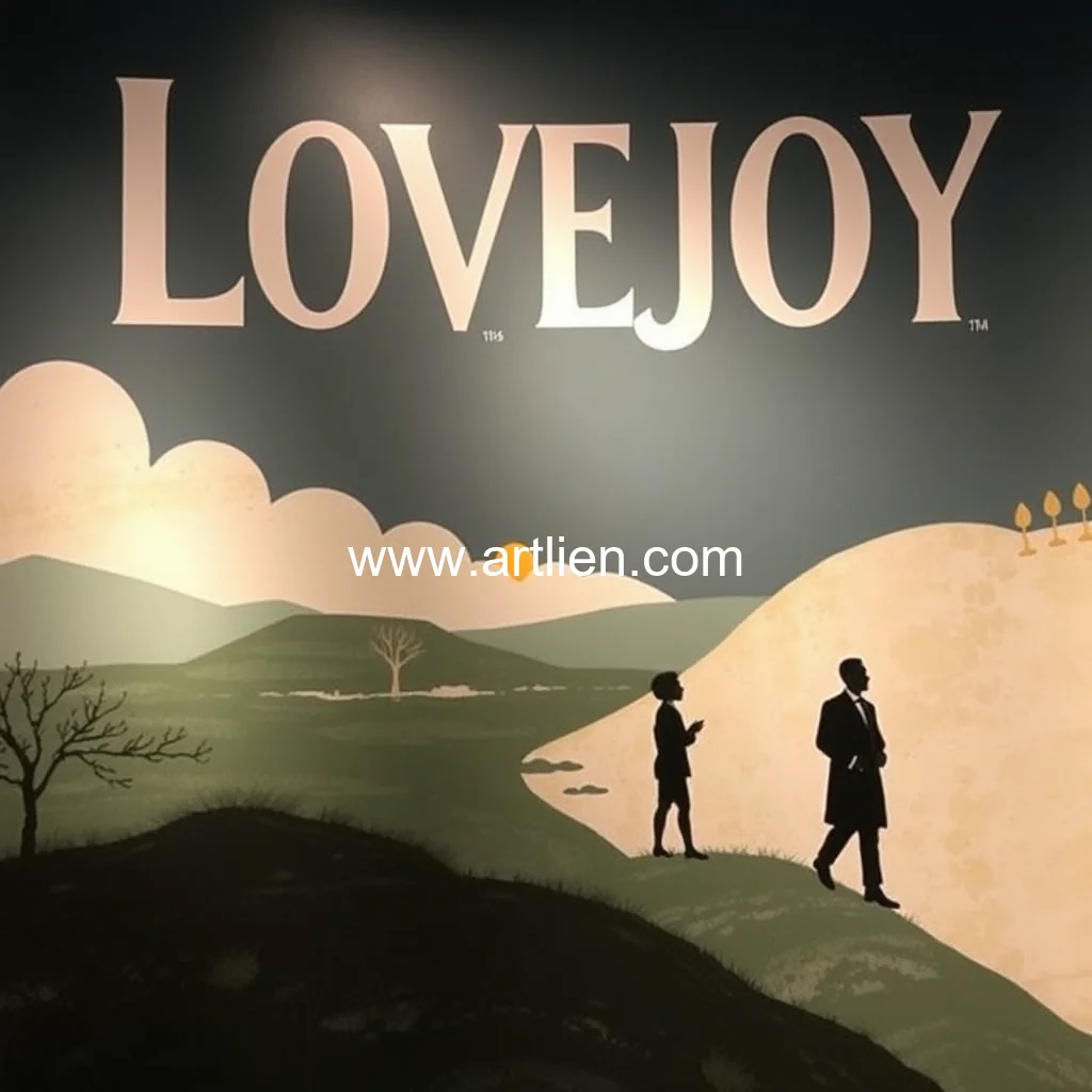 Artistic representation for Lovejoy exhibit: a journey through time at rock county history center