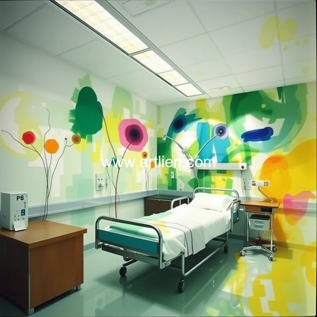 Artistic representation for Erin hughes: artistic healing in london hospitals