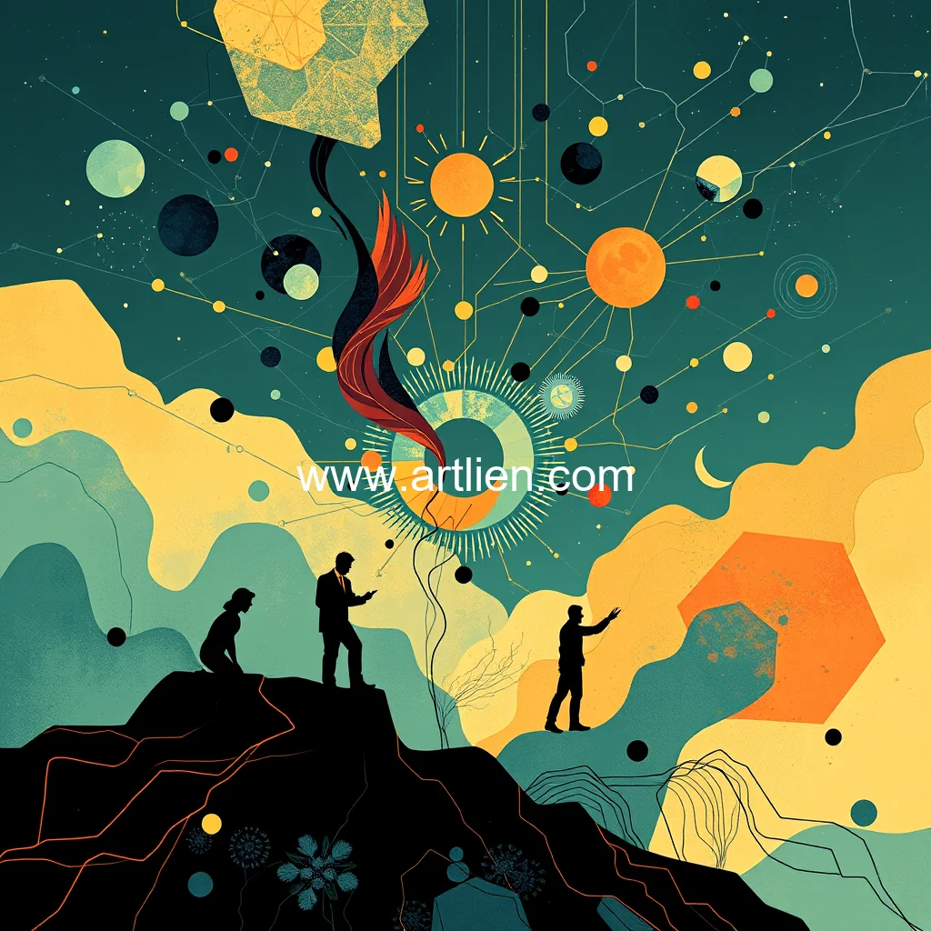 Artistic representation for Confluence of art, design, and technology: mastering creativity at tdf bootcamp