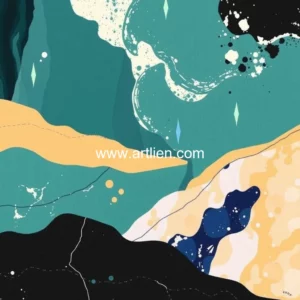 Artistic representation for Casper's artistic evolution: introducing travis glasgow's new fabric line