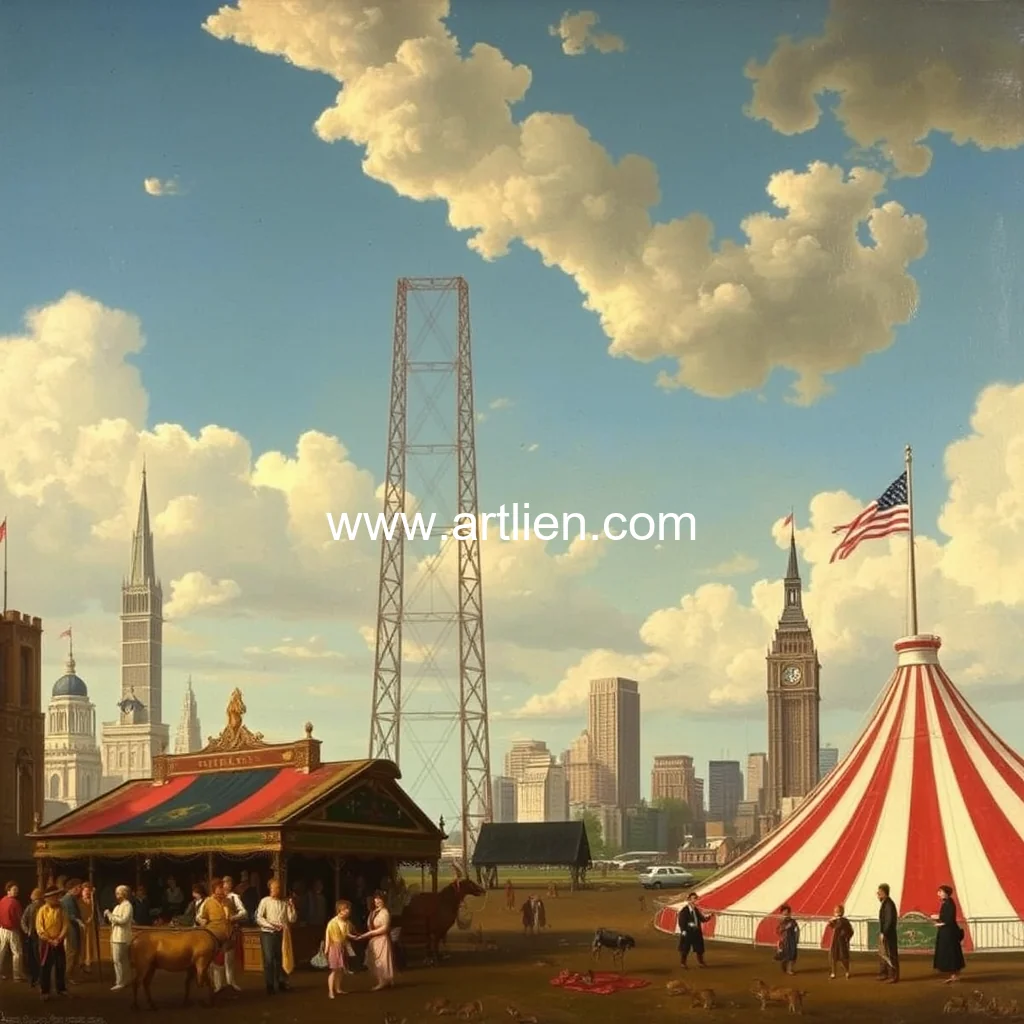 Artistic representation for The Only Surviving Painting From the New York World Fair Is Up for Grabs