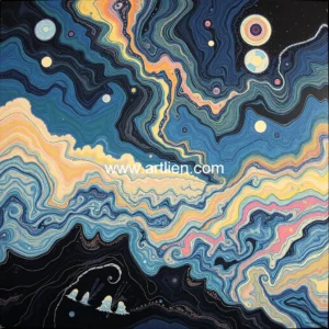 Artistic representation for Mindstreamer exhibition by wise art announced answer: mindstreamer exhibition by wise art announced.