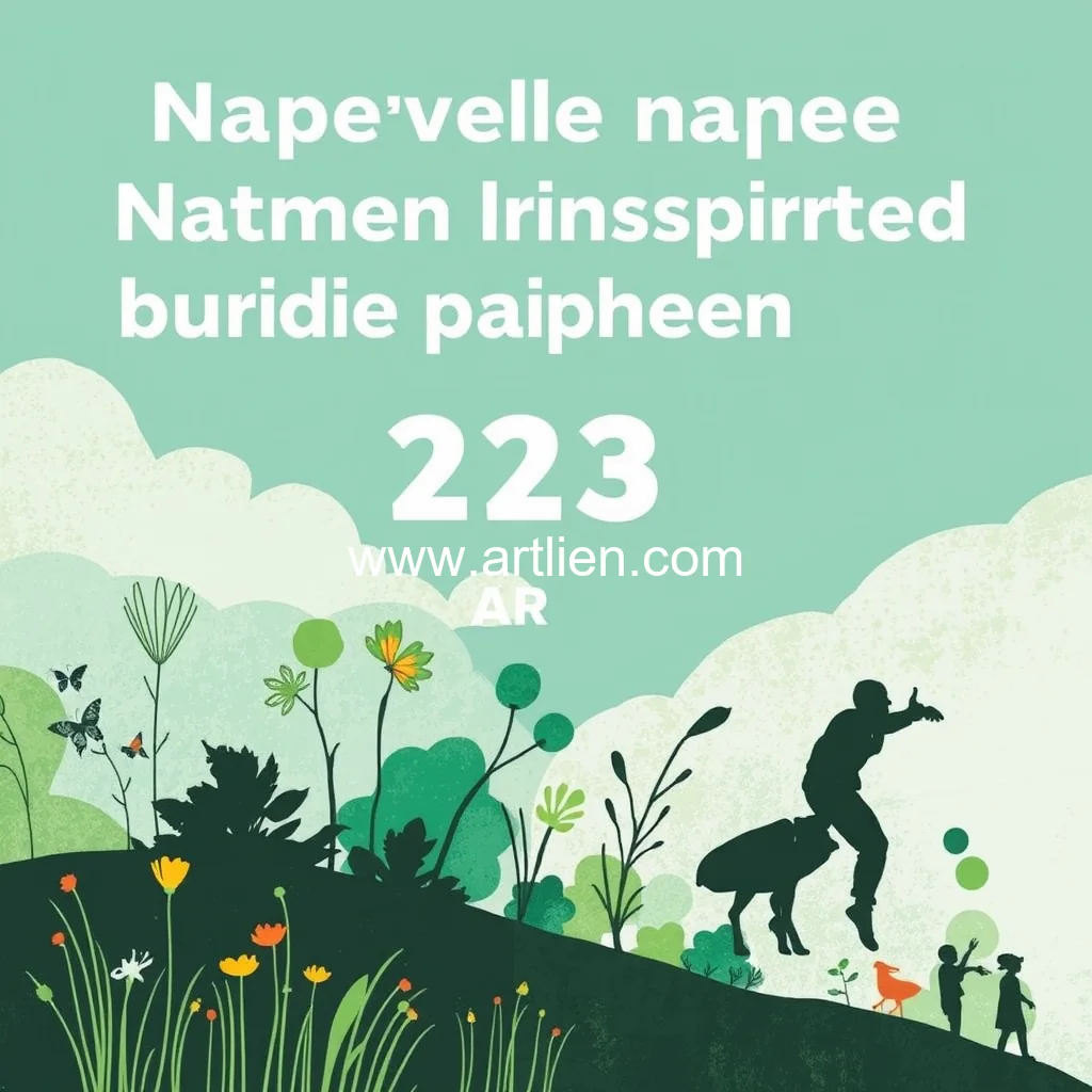 Artistic representation for And the survey says Naperville Favors Community Centered Nature Inspired Public Art