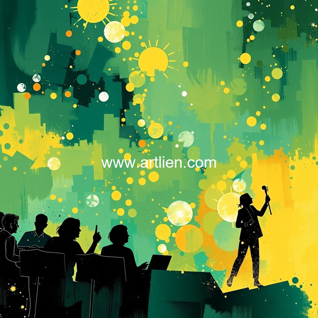 Artistic representation for Discover cabarrus county's rich classes & concerts scene!