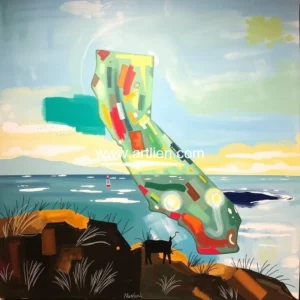 Artistic representation for West Marin artist highlights love for California in museum exhibit