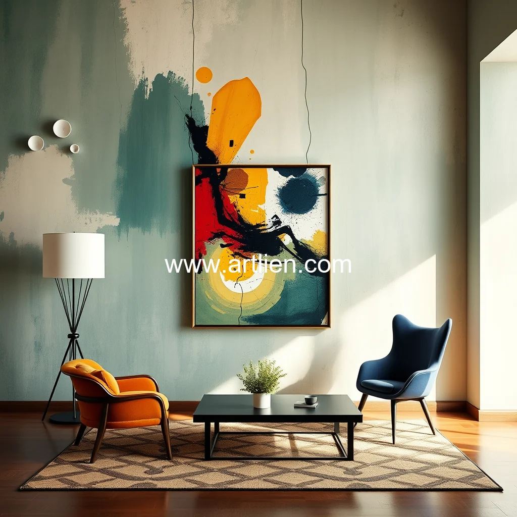 Artistic representation for The world of private art collections : passionate and versatile