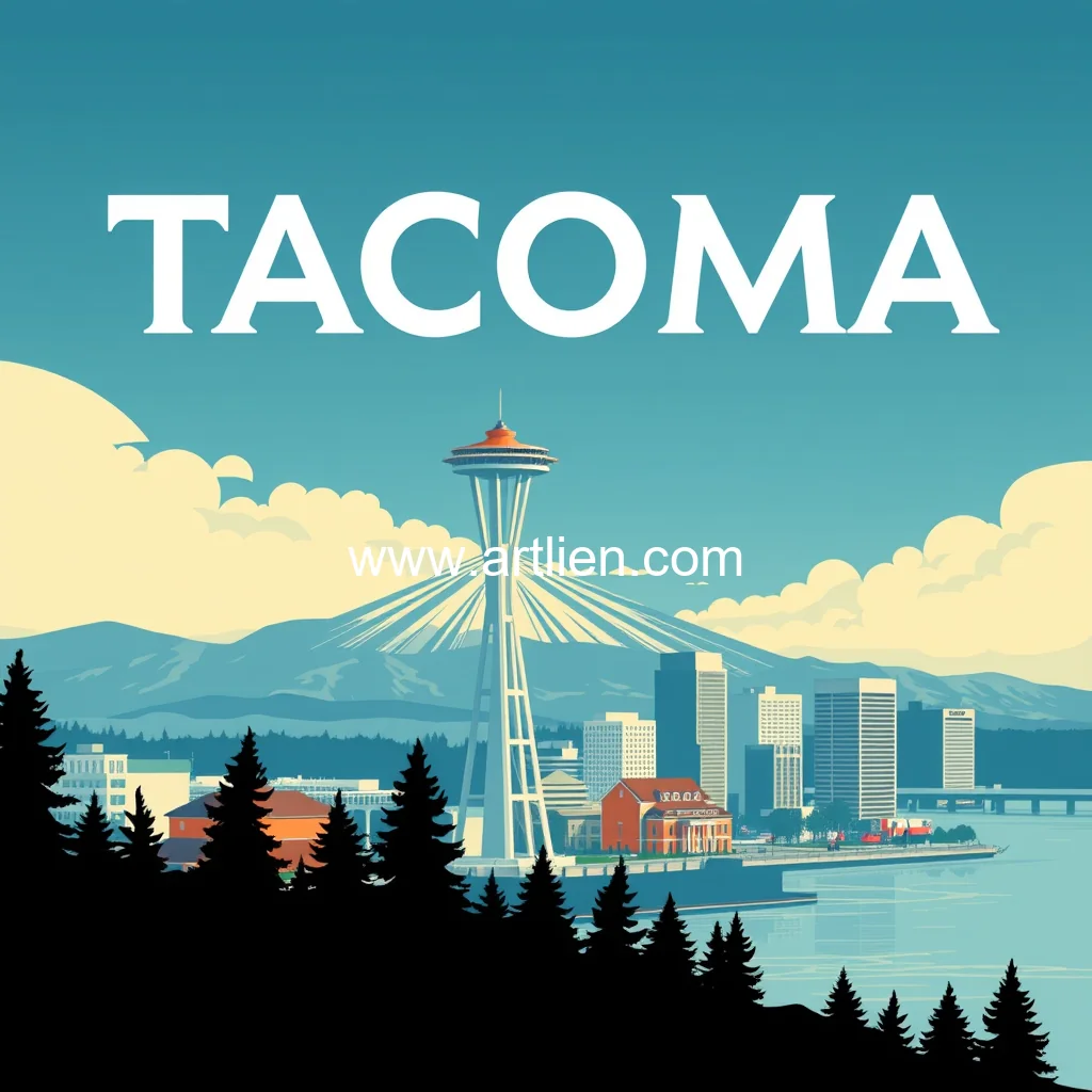 Artistic representation for The City of Tacoma is hiring for various departments Here are 5 jobs that pay over 85k