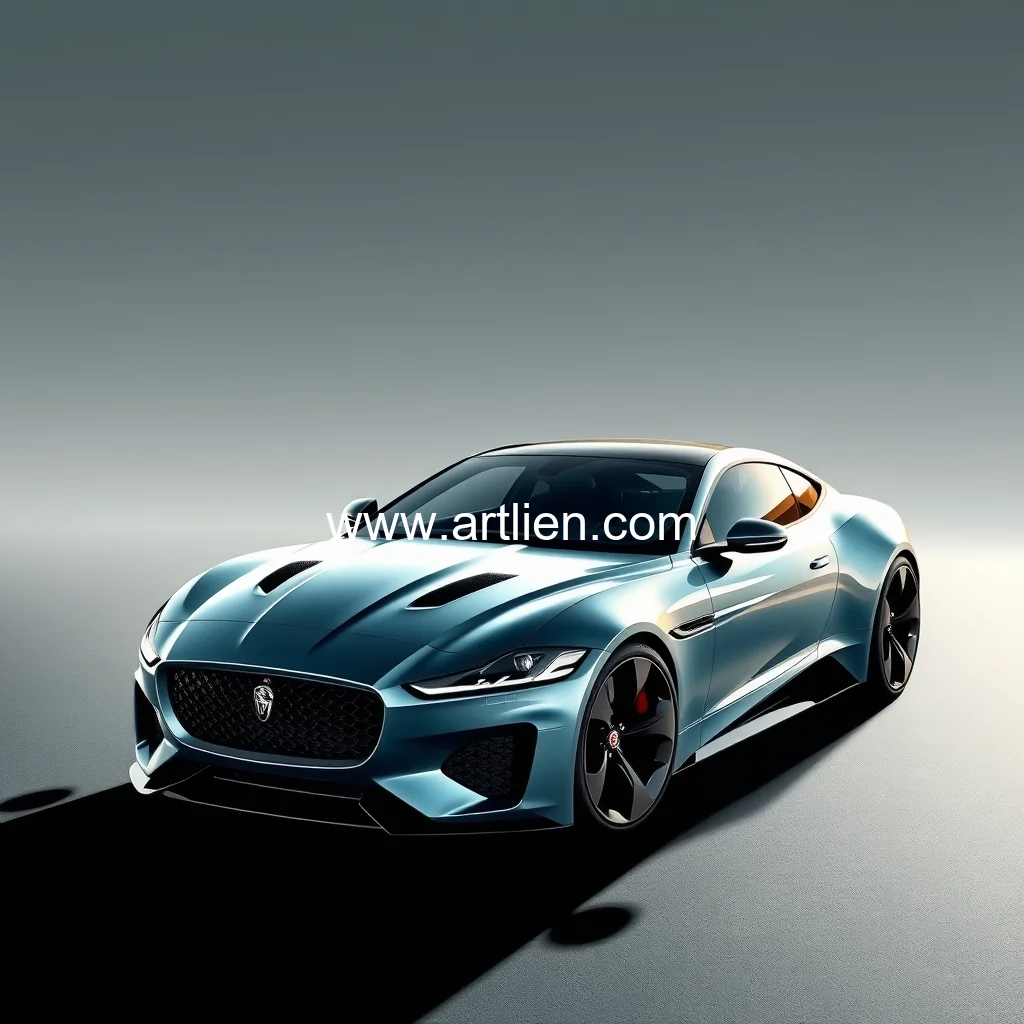 Artistic representation for Bold, dramatic jaguar inspires future vehicle designs!