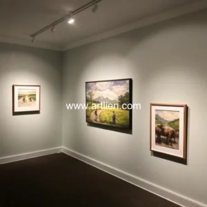 Artistic representation for Exhibition in Dublin Caste inspired by works of Wicklow poet