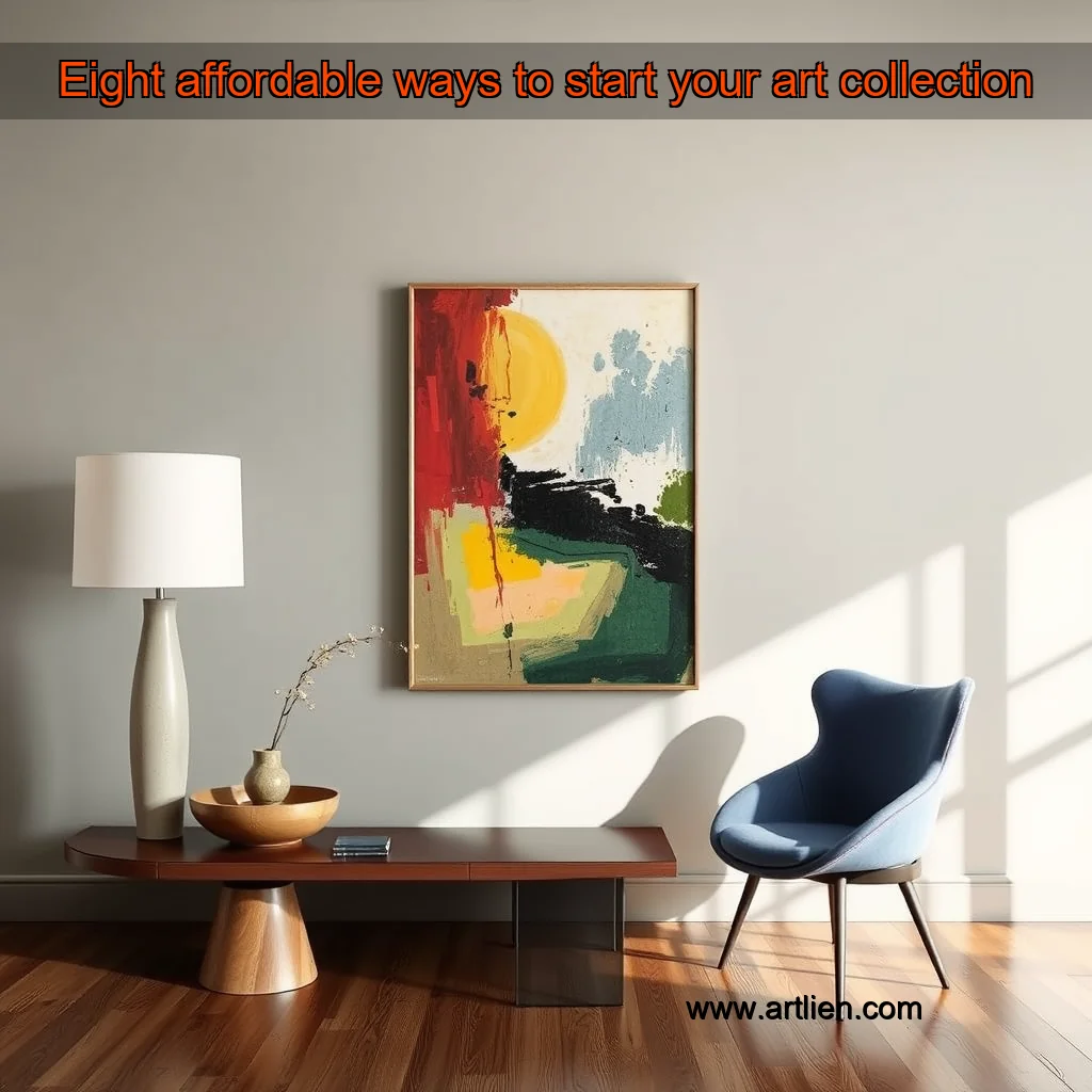 Artistic representation for Eight affordable ways to start your art collection