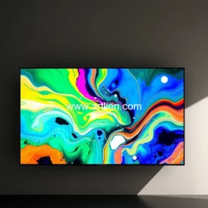 Artistic representation for Transform Your TV into a Masterpiece : Samsung Art Basel Debut