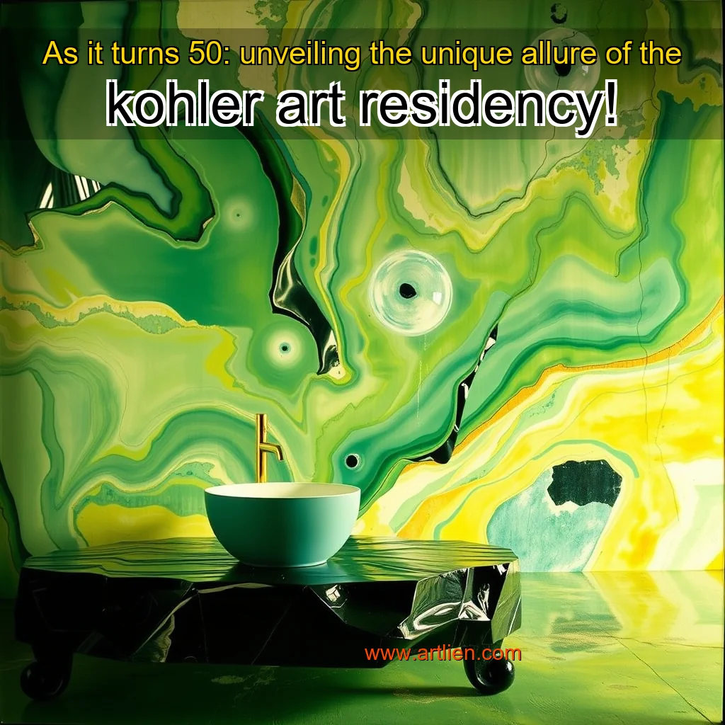 Artistic representation for As it turns 50: unveiling the unique allure of the kohler art residency!
