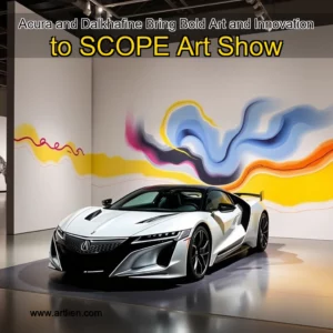 Artistic representation for Acura and Dalkhafine Bring Bold Art and Innovation to SCOPE Art Show