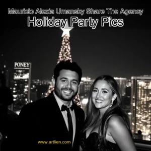 Artistic representation for Mauricio Alexia Umansky Share The Agency Holiday Party Pics