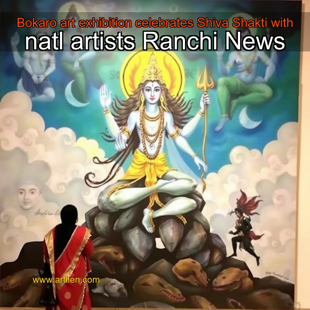 Artistic representation for Bokaro art exhibition celebrates Shiva Shakti with natl artists Ranchi News