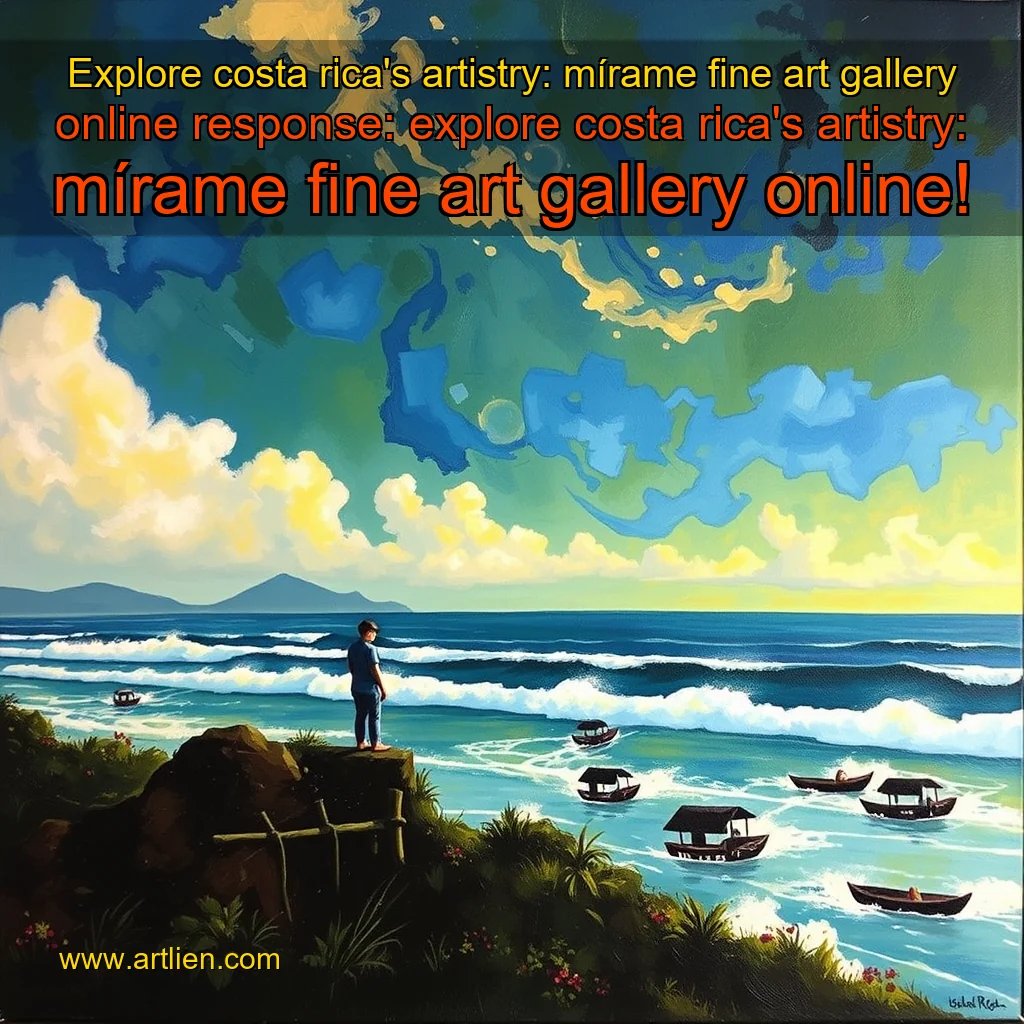 Artistic representation for Explore costa rica's artistry: mírame fine art gallery online response: explore costa rica's artistry: mírame fine art gallery online!