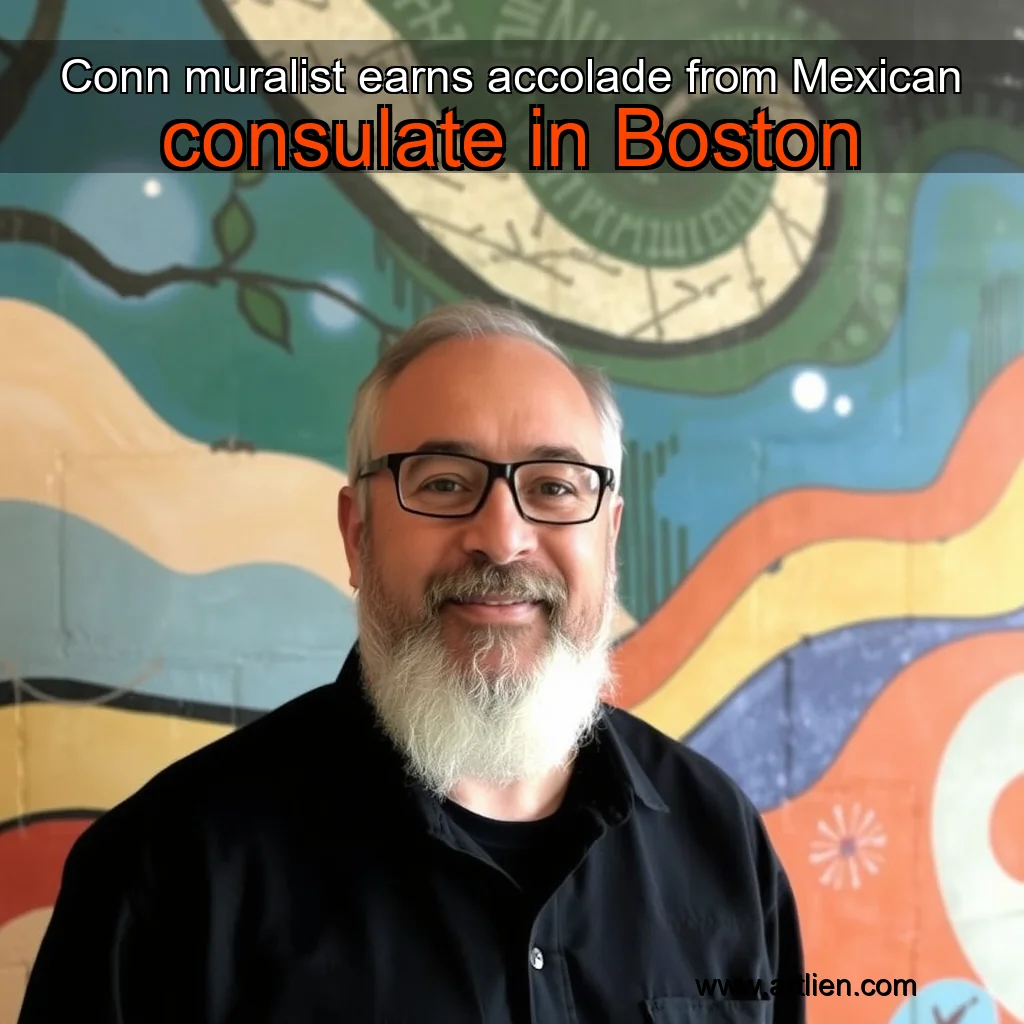 Artistic representation for Conn muralist earns accolade from Mexican consulate in Boston