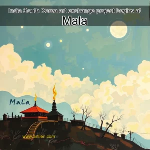 Artistic representation for India South Korea art exchange project begins at Mala