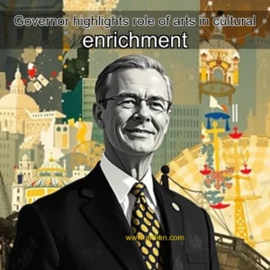 Artistic representation for Governor highlights role of arts in cultural enrichment