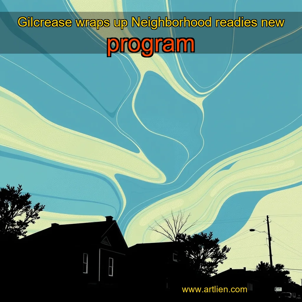 Artistic representation for Gilcrease wraps up Neighborhood readies new program