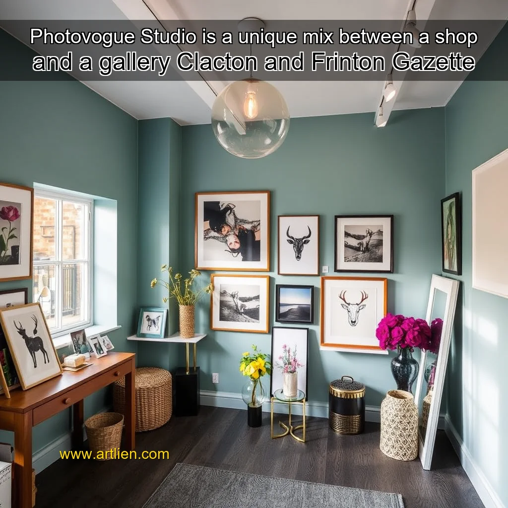 Artistic representation for Photovogue Studio is a unique mix between a shop and a gallery Clacton and Frinton Gazette