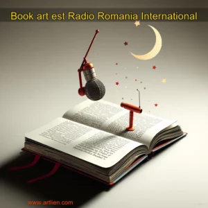 Artistic representation for Book art est Radio Romania International