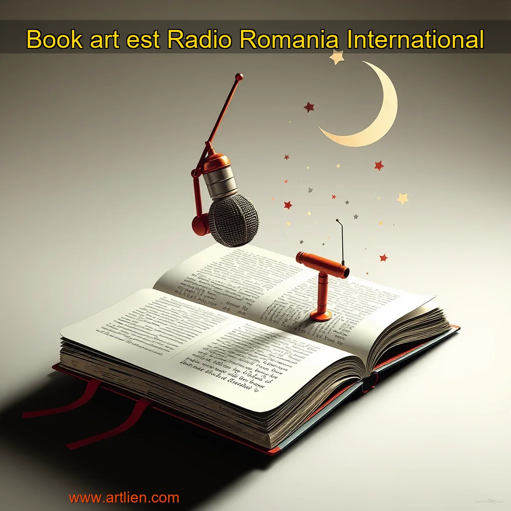Artistic representation for Book art est Radio Romania International