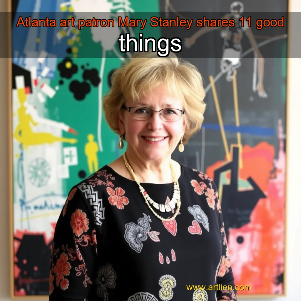 Artistic representation for Atlanta art patron Mary Stanley shares 11 good things