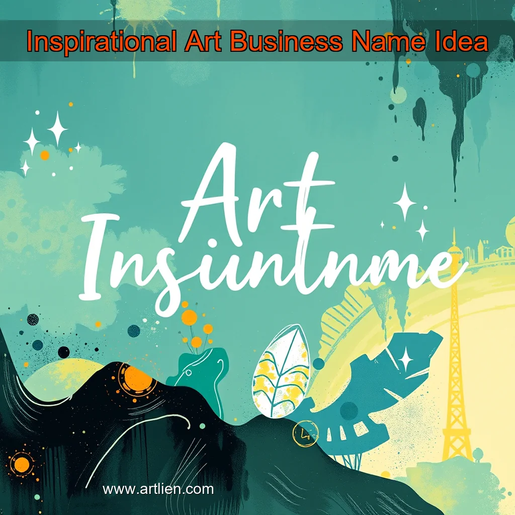 Artistic representation for Inspirational Art Business Name Idea