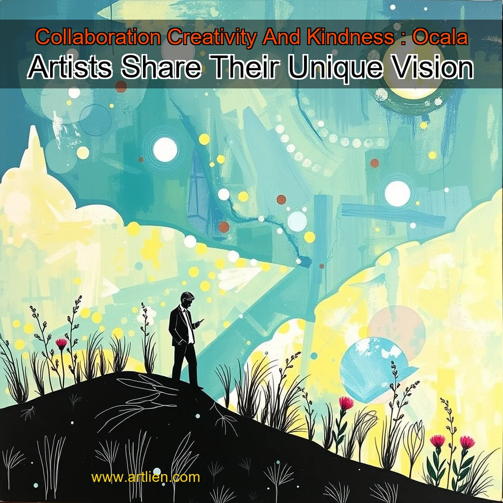 Artistic representation for Collaboration Creativity And Kindness : Ocala Artists Share Their Unique Vision