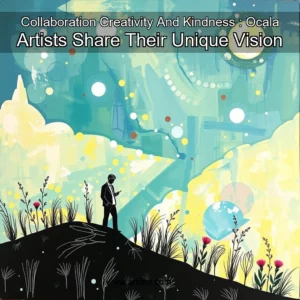Artistic representation for Collaboration Creativity And Kindness : Ocala Artists Share Their Unique Vision