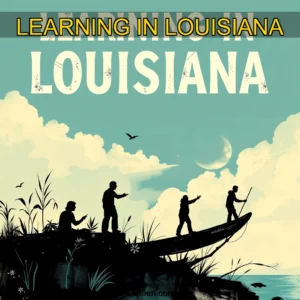 Artistic representation for LEARNING IN LOUISIANA