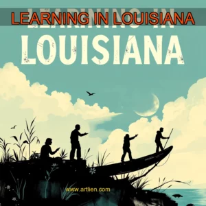 Artistic representation for LEARNING IN LOUISIANA
