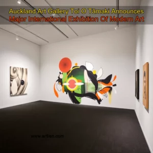 Artistic representation for Auckland Art Gallery Toi O Tāmaki Announces Major International Exhibition Of Modern Art