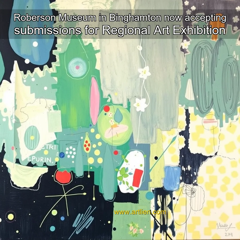 Artistic representation for Roberson Museum in Binghamton now accepting submissions for Regional Art Exhibition