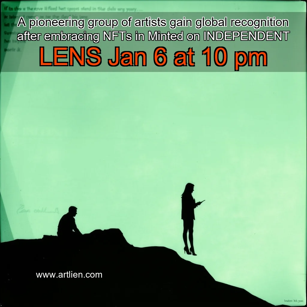 Artistic representation for A pioneering group of artists gain global recognition after embracing NFTs in Minted on INDEPENDENT LENS Jan 6 at 10 pm
