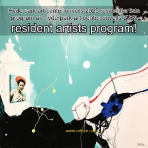 Artistic representation for Hyde park art center unveils 2025 resident artists program ai: hyde park art center unveils 2025 resident artists program!