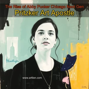 Artistic representation for The Rise of Abby Pucker Chicago Next Gen Pritzker Art Apostle
