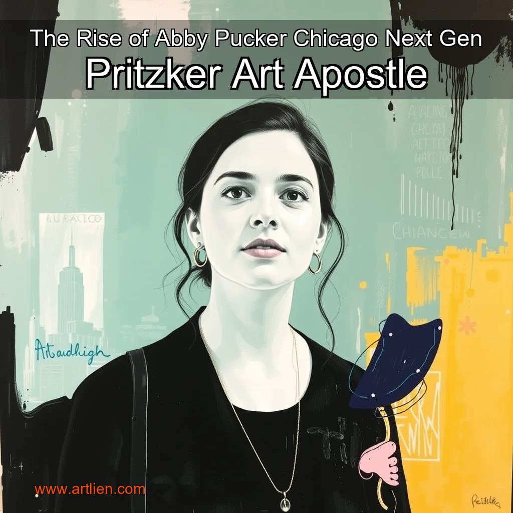 Artistic representation for The Rise of Abby Pucker Chicago Next Gen Pritzker Art Apostle