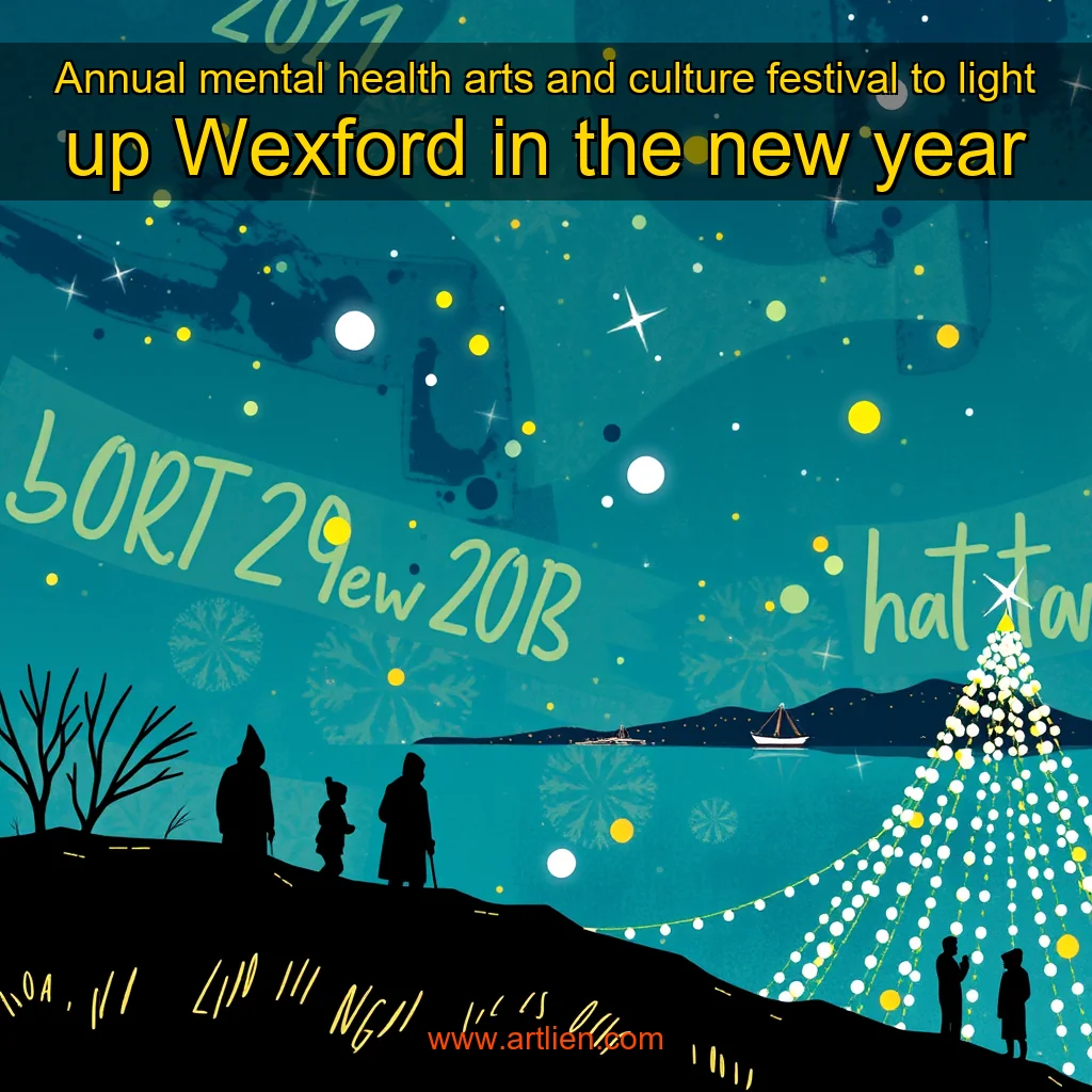 Artistic representation for Annual mental health arts and culture festival to light up Wexford in the new year