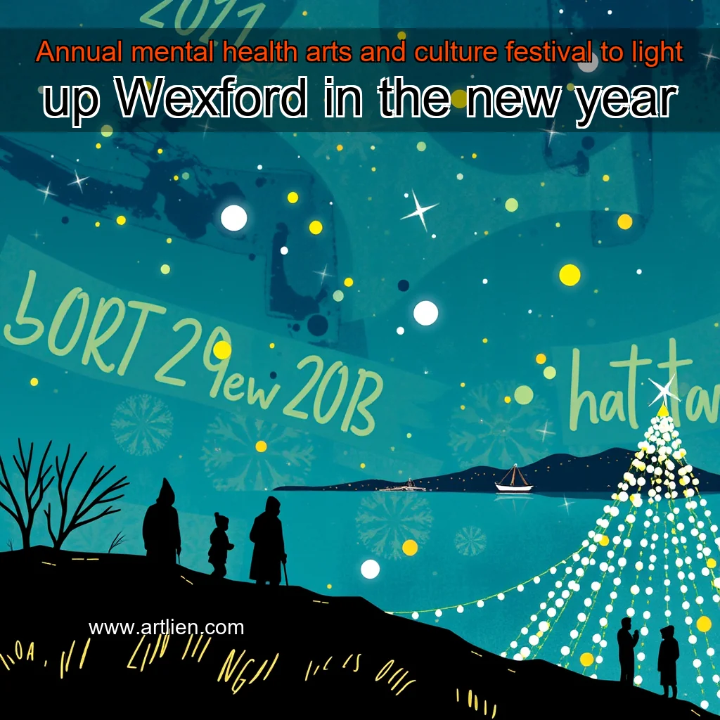 Artistic representation for Annual mental health arts and culture festival to light up Wexford in the new year