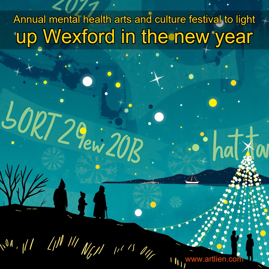 Artistic representation for Annual mental health arts and culture festival to light up Wexford in the new year