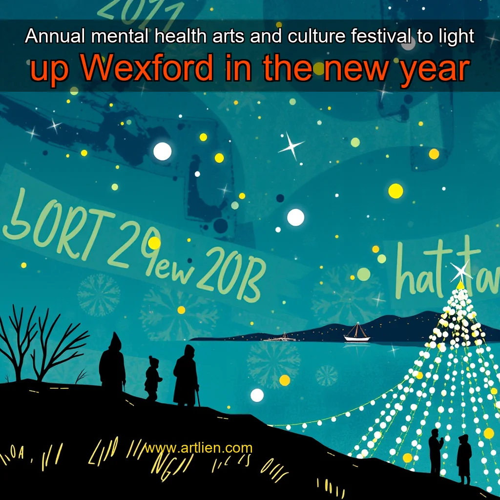 Artistic representation for Annual mental health arts and culture festival to light up Wexford in the new year