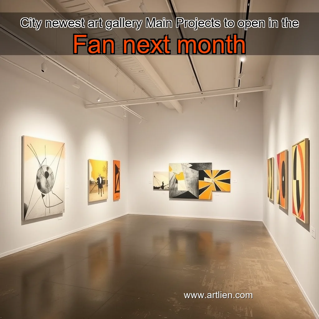 Artistic representation for City newest art gallery Main Projects to open in the Fan next month