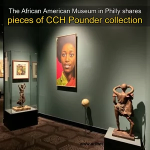 Artistic representation for The African American Museum in Philly shares pieces of CCH Pounder collection