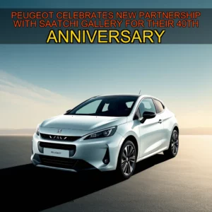 Artistic representation for PEUGEOT CELEBRATES NEW PARTNERSHIP WITH SAATCHI GALLERY FOR THEIR 40TH ANNIVERSARY